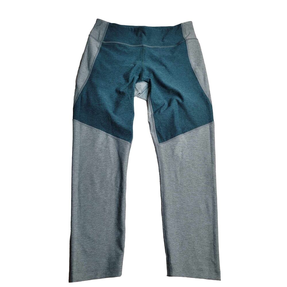Madewell x‎ Outdoor Voices 3/4 Leggings Teal Women's Large Workout Athletic
